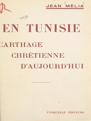 cover image of En Tunisie